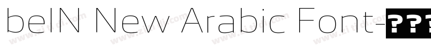 beIN New Arabic Font字体转换